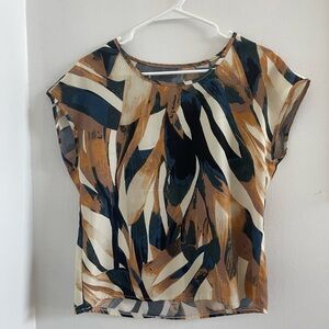 Abstract Print Women's Top